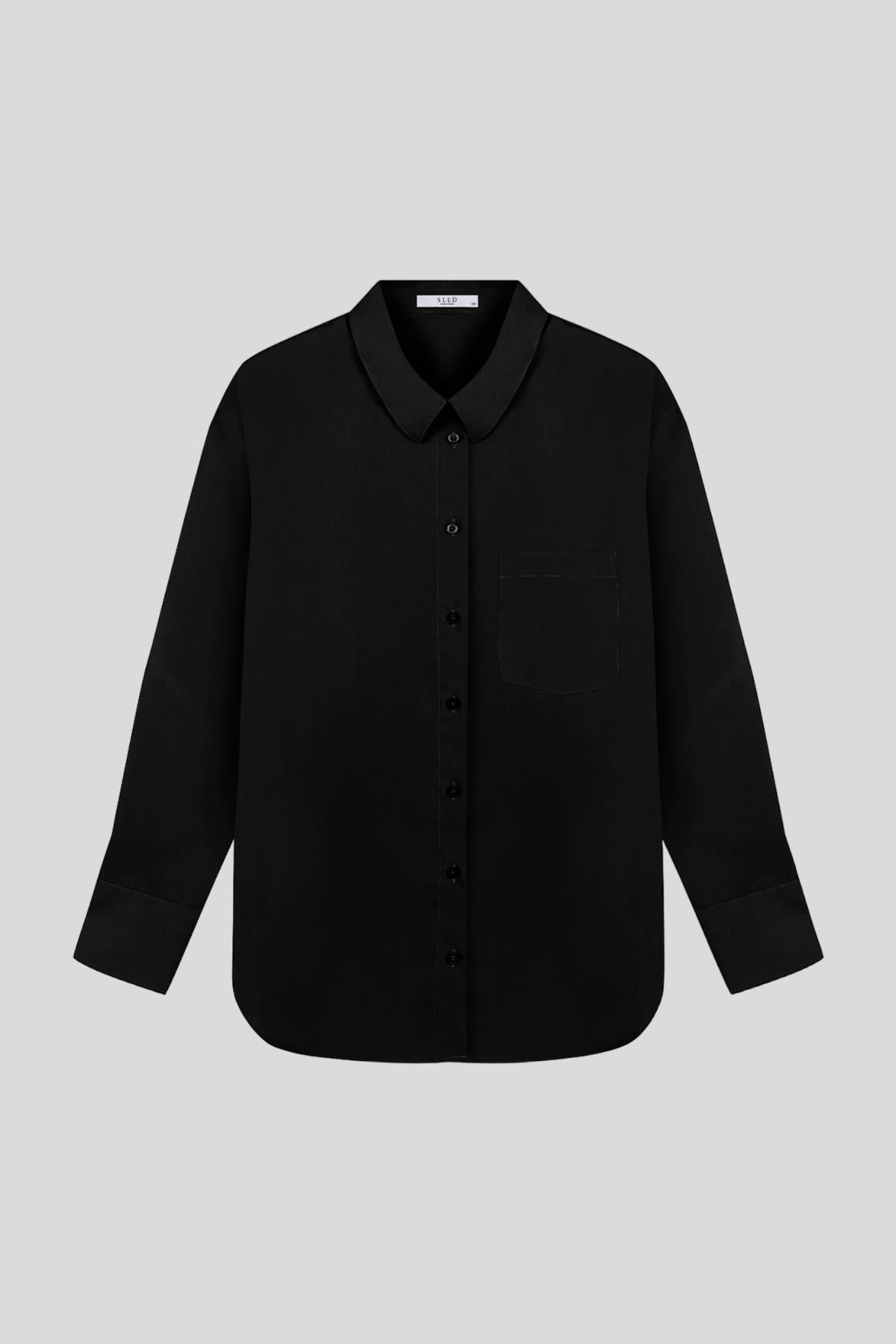 Black Nili Poplin Shirt