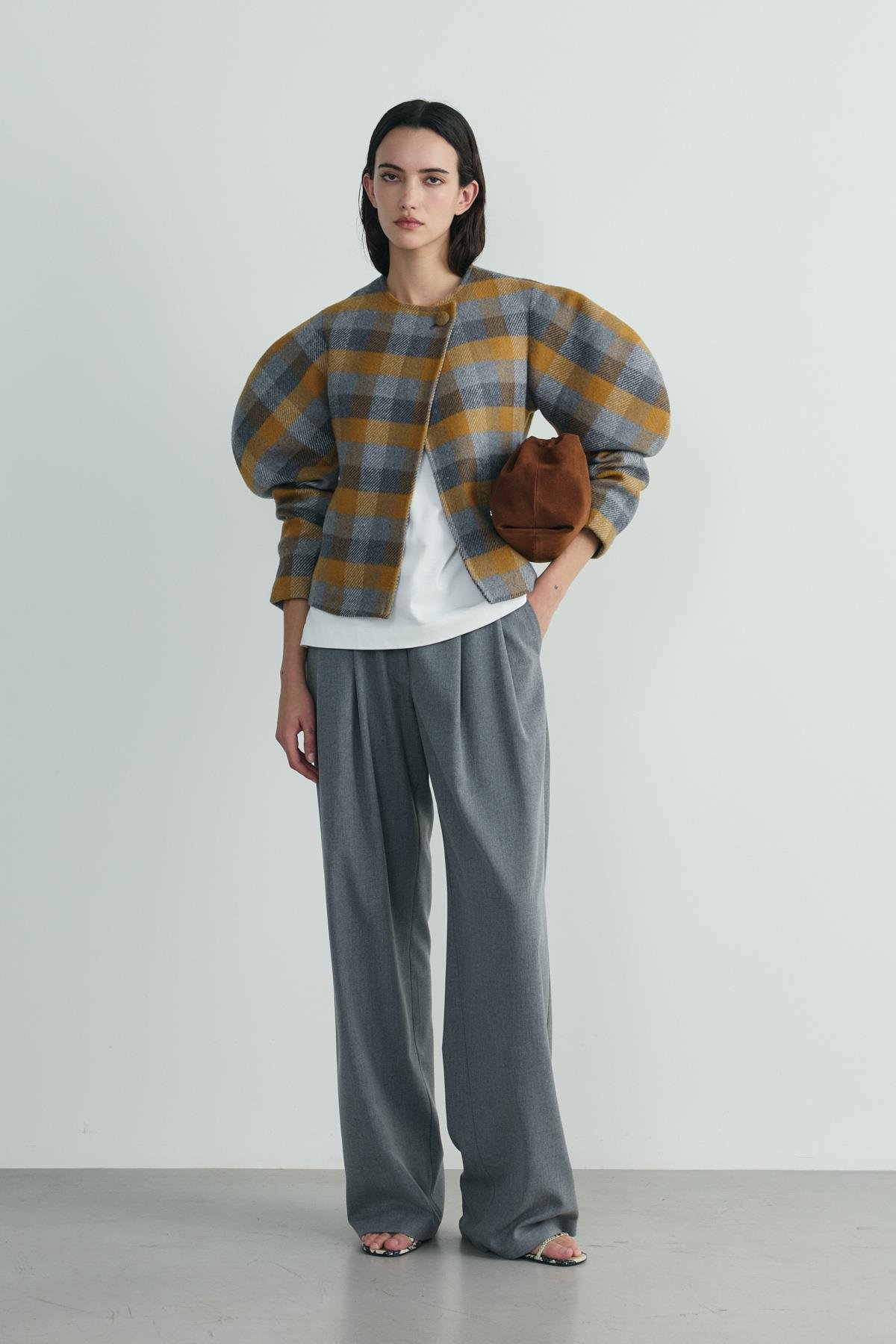 Taba Cove Büzgülü El Çantası