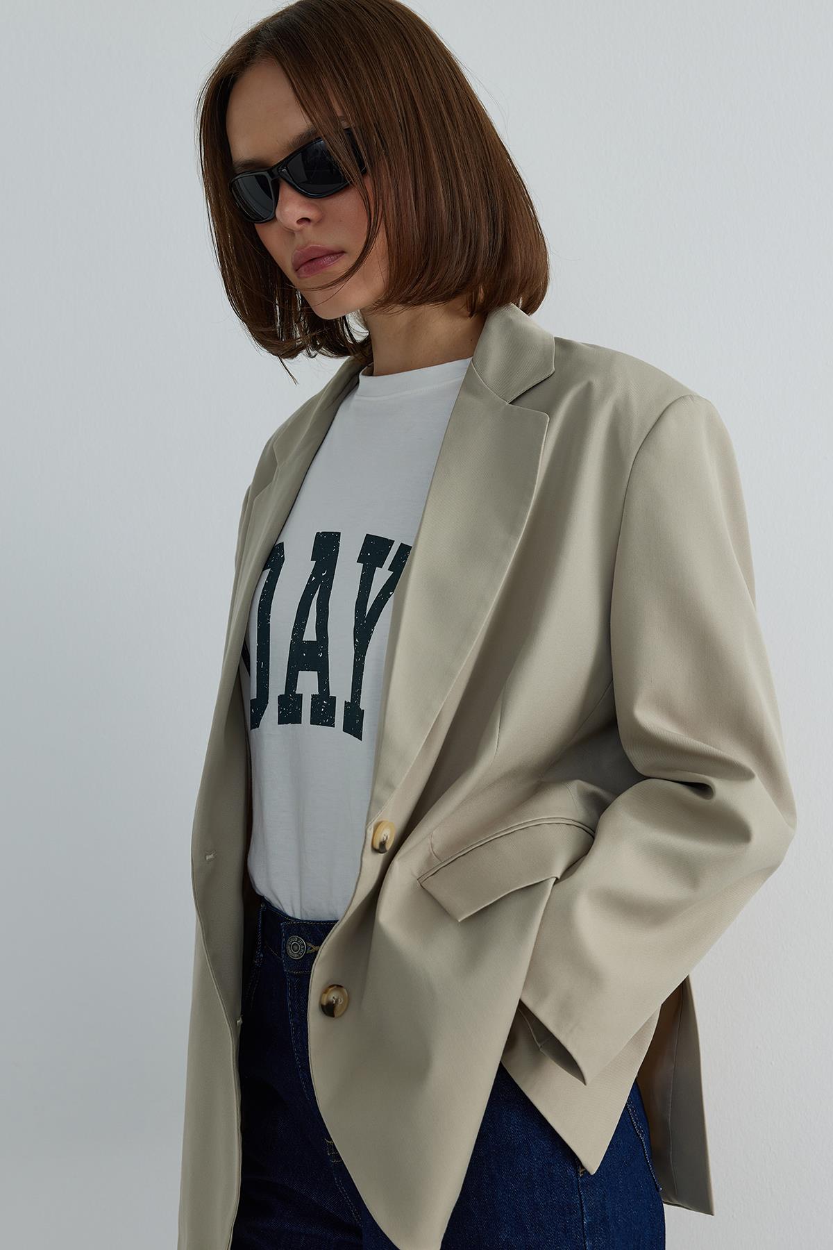 Taş Maskülen Blazer Ceket