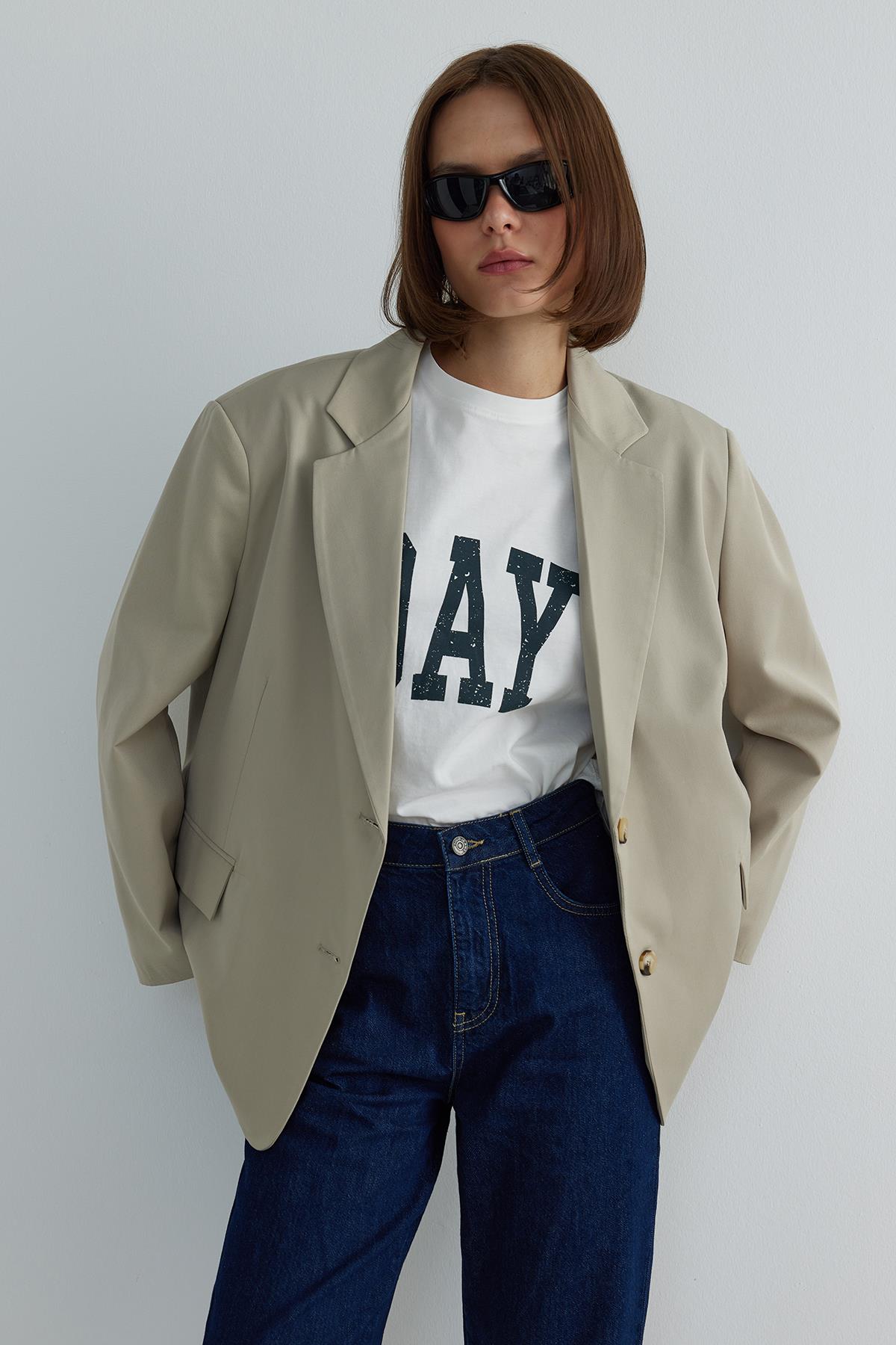 Taş Maskülen Blazer Ceket