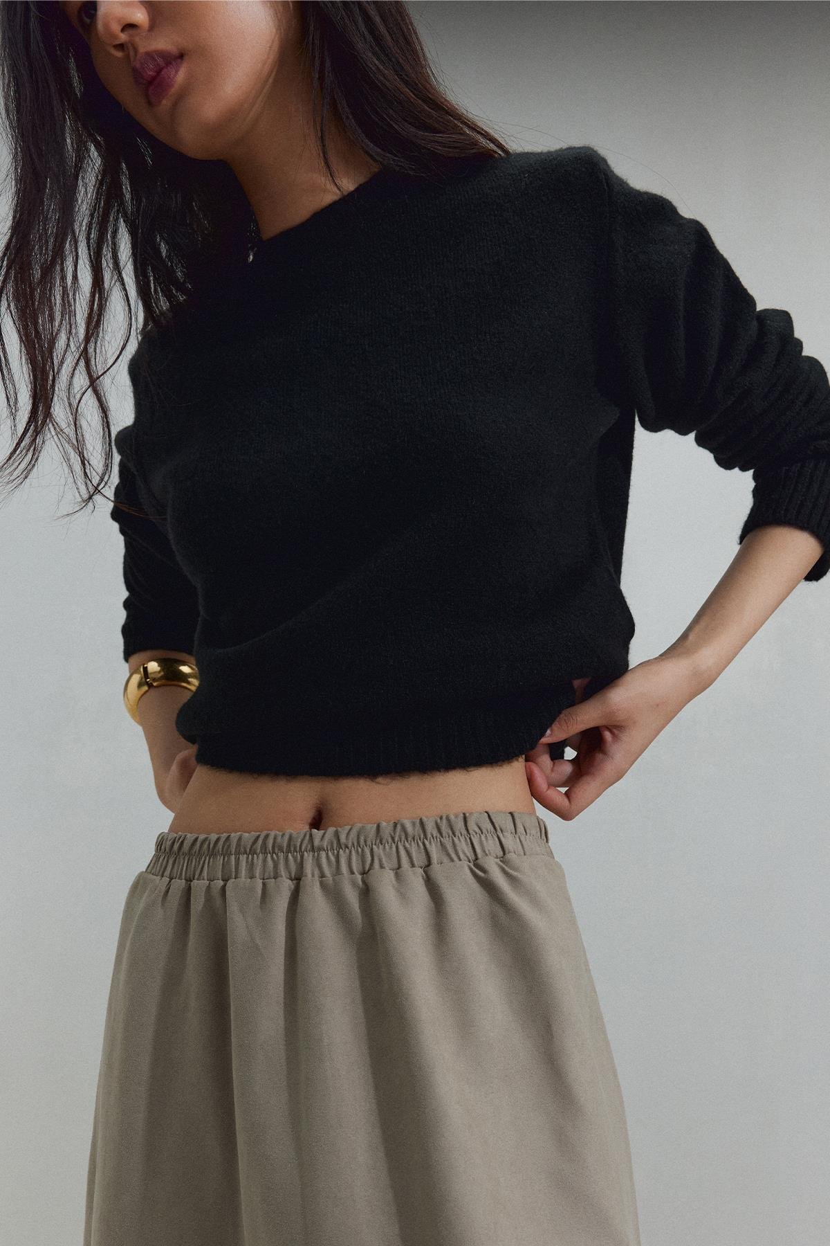 Vizon Marissa Süet Etek