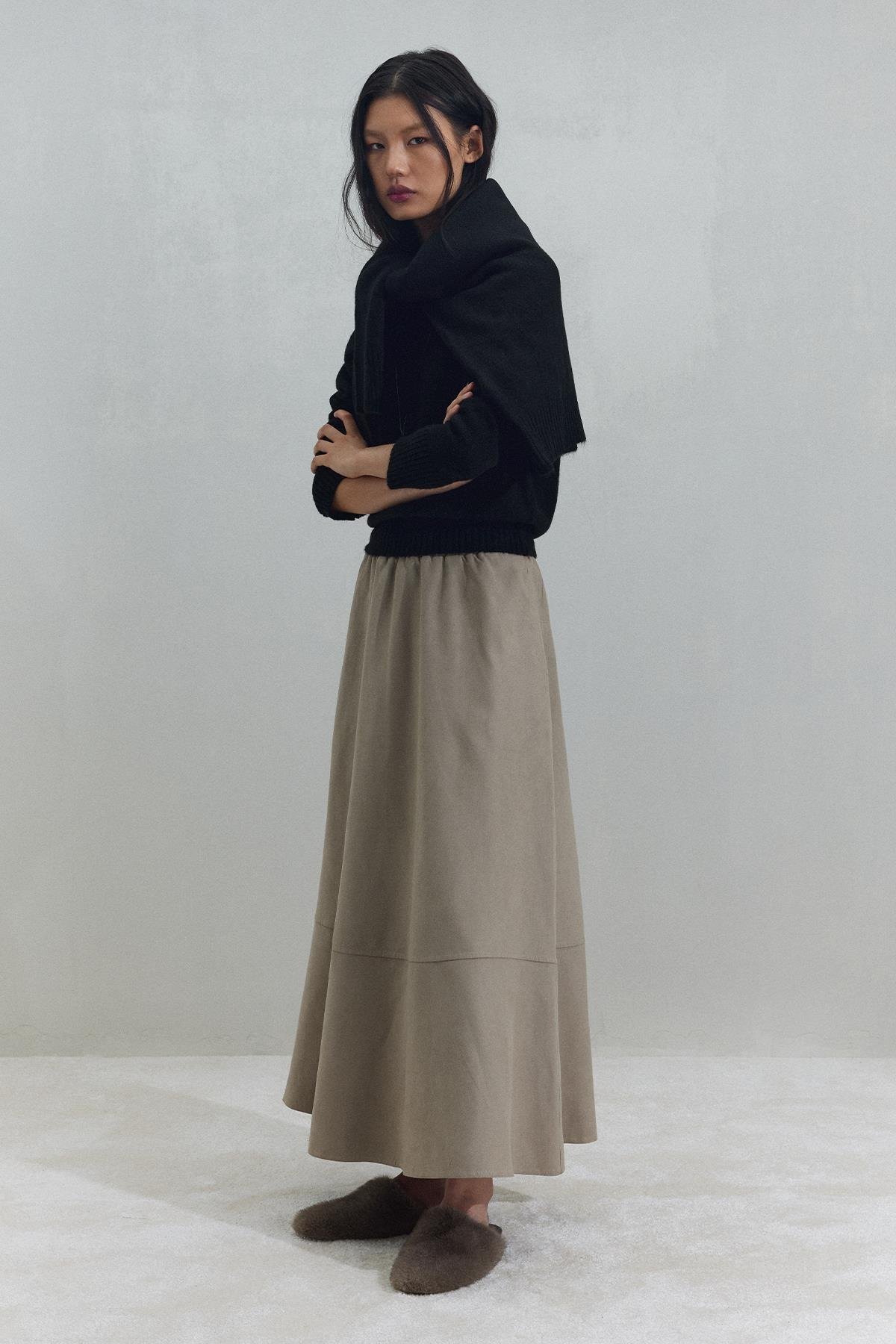 Vizon Marissa Süet Etek