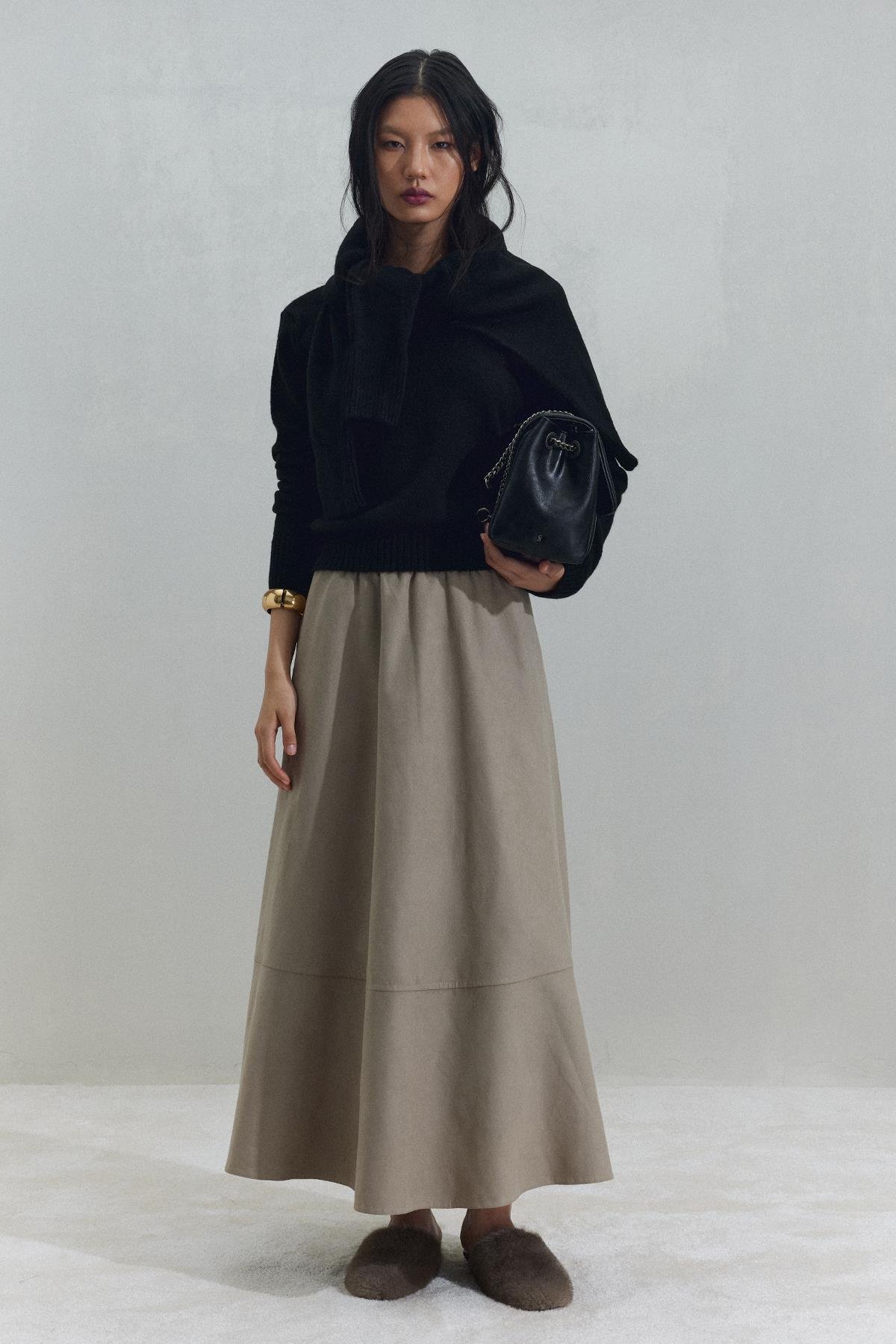 Vizon Marissa Süet Etek