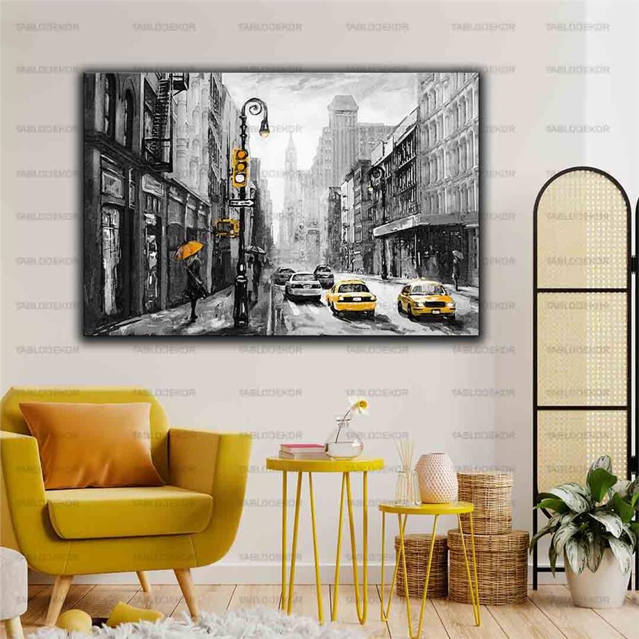  NEW YORK SOKAK GORUNUMU YAGLI BOYA DOKULU TABLO ürününe, YAĞLI BOYA DOKULU TABLOLAR kategorisinden hemen satın alabilirsiniz.