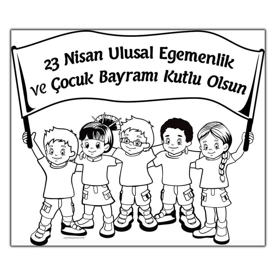 23 NİSAN ULUSAL EGEMENLİK VE ÇOCUK BAYRAMI BOYAMA TABLOSU KANVAS TABLO ürününe, BOYAMA TABLOLARI kategorisinden hemen satın alabilirsiniz.