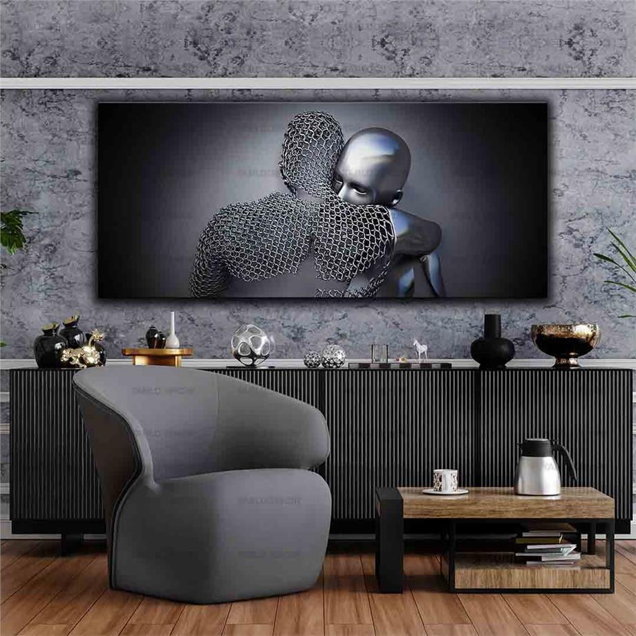 3D GORUNUMLU METAL CIFT SIM DOKULU KANVAS TABLO ürününe, KANVAS TABLOLAR kategorisinden hemen satın alabilirsiniz.