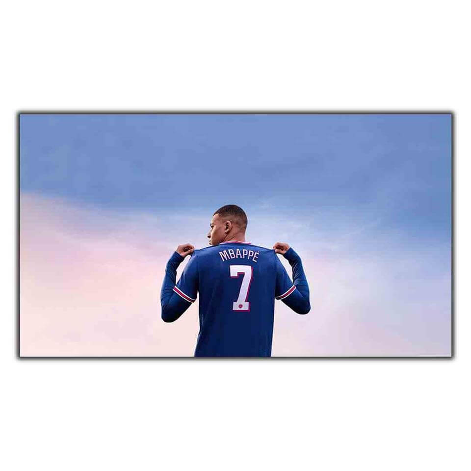 7 NUMARALI KYLIAN MBAPPE KANVAS TABLO ürününe, KANVAS TABLOLAR kategorisinden hemen satın alabilirsiniz.