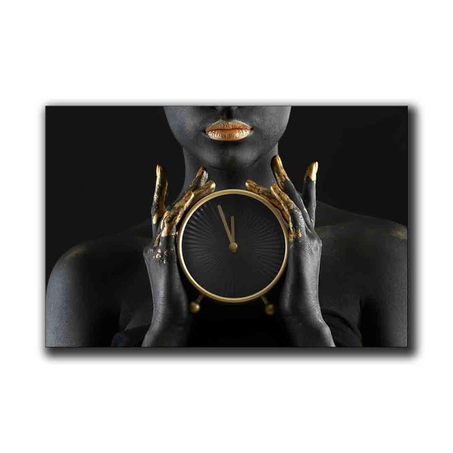 ALTIN SAATLİ AFRİKALI KADIN KANVAS TABLO ürününe, KANVAS TABLOLAR kategorisinden hemen satın alabilirsiniz.