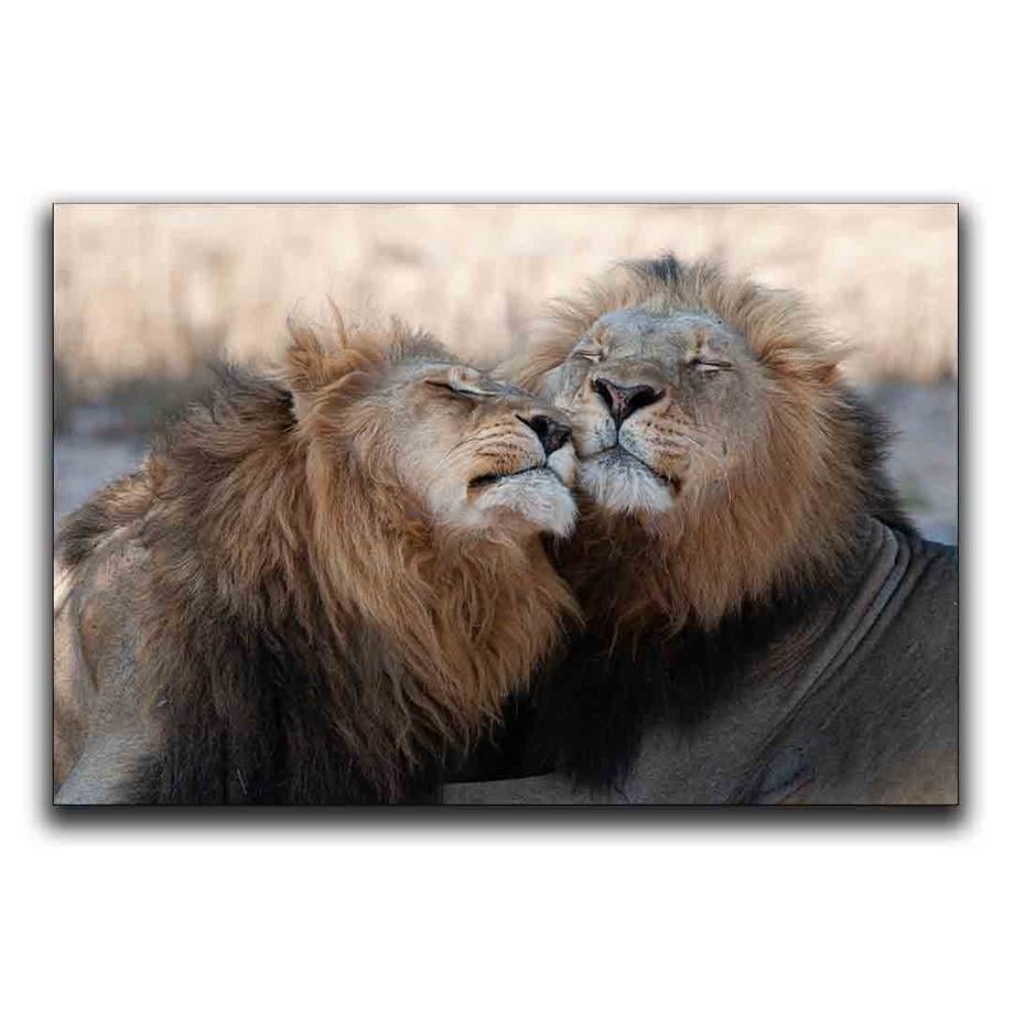 ASLANLANLARIN DOSTLUGU KANVAS TABLO ürününe, KANVAS TABLOLAR kategorisinden hemen satın alabilirsiniz.