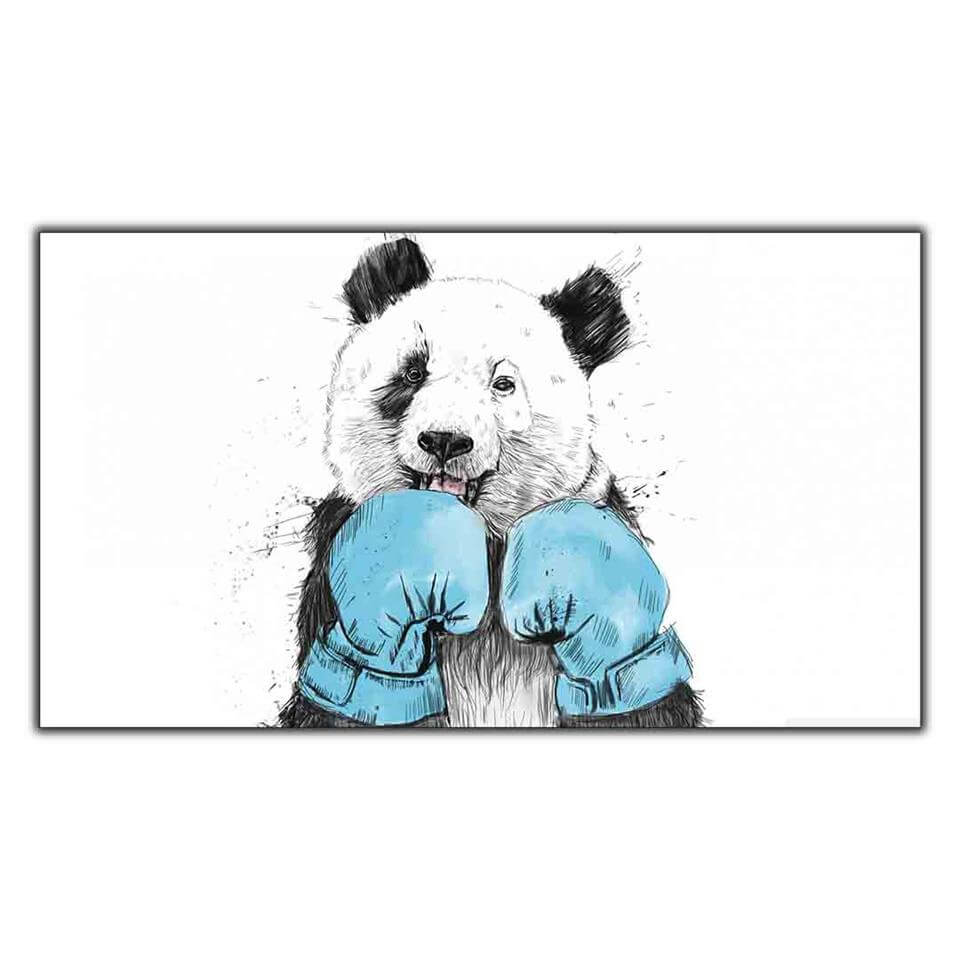 BOKS YAPAN PANDA KANVAS TABLO ürününe, KANVAS TABLOLAR kategorisinden hemen satın alabilirsiniz.