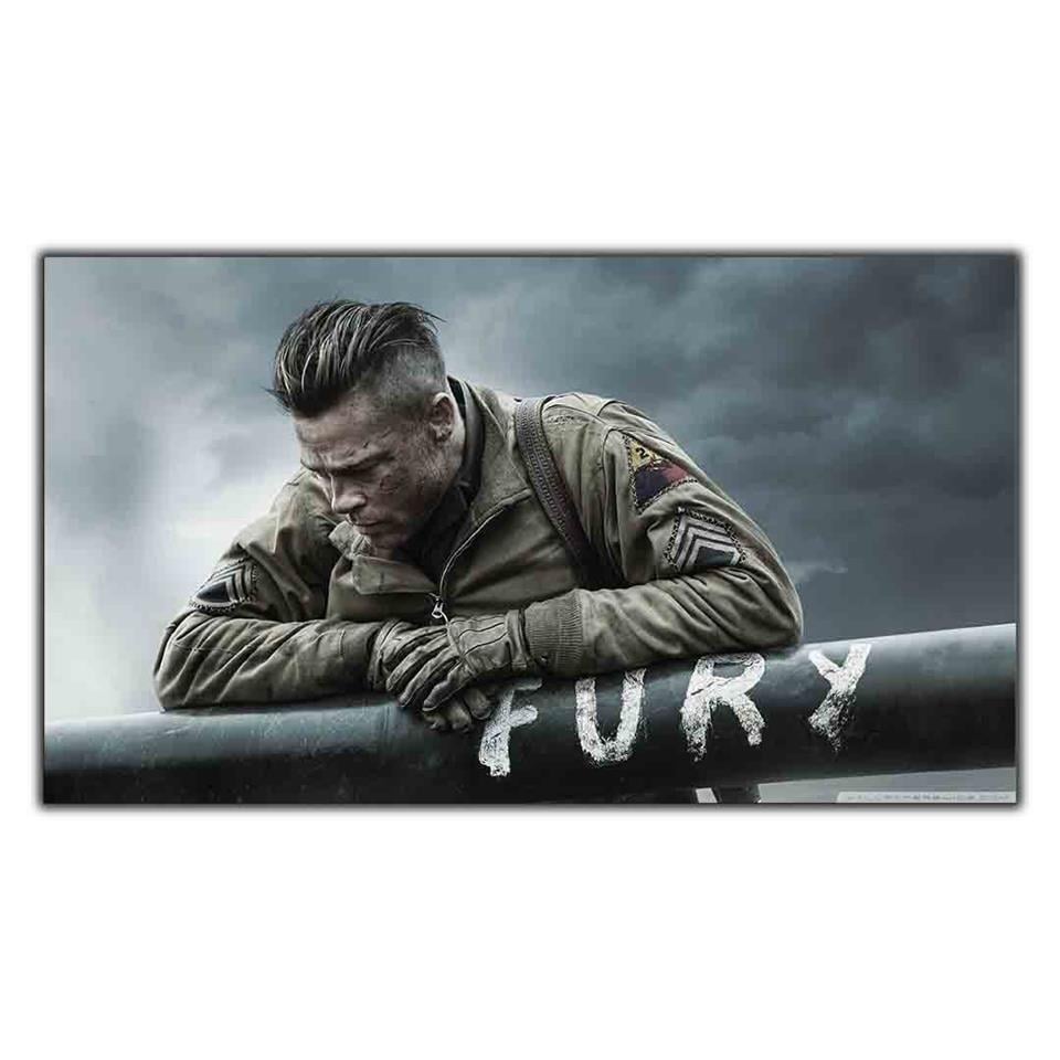 BRAD PITT - FURY KANVAS TABLO ürününe, KANVAS TABLOLAR kategorisinden hemen satın alabilirsiniz.