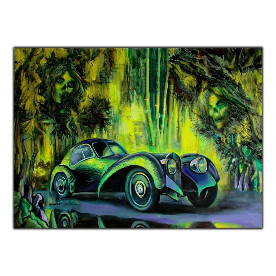 BUGATTİ TYPE 57SC YEŞİL KANVAS TABLO ürününe, KANVAS TABLOLAR kategorisinden hemen satın alabilirsiniz.