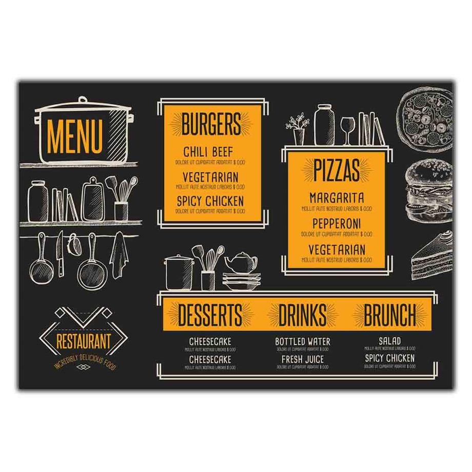 CAFE MENÜSÜ KANVAS TABLO  ürününe, KANVAS TABLOLAR kategorisinden hemen satın alabilirsiniz.