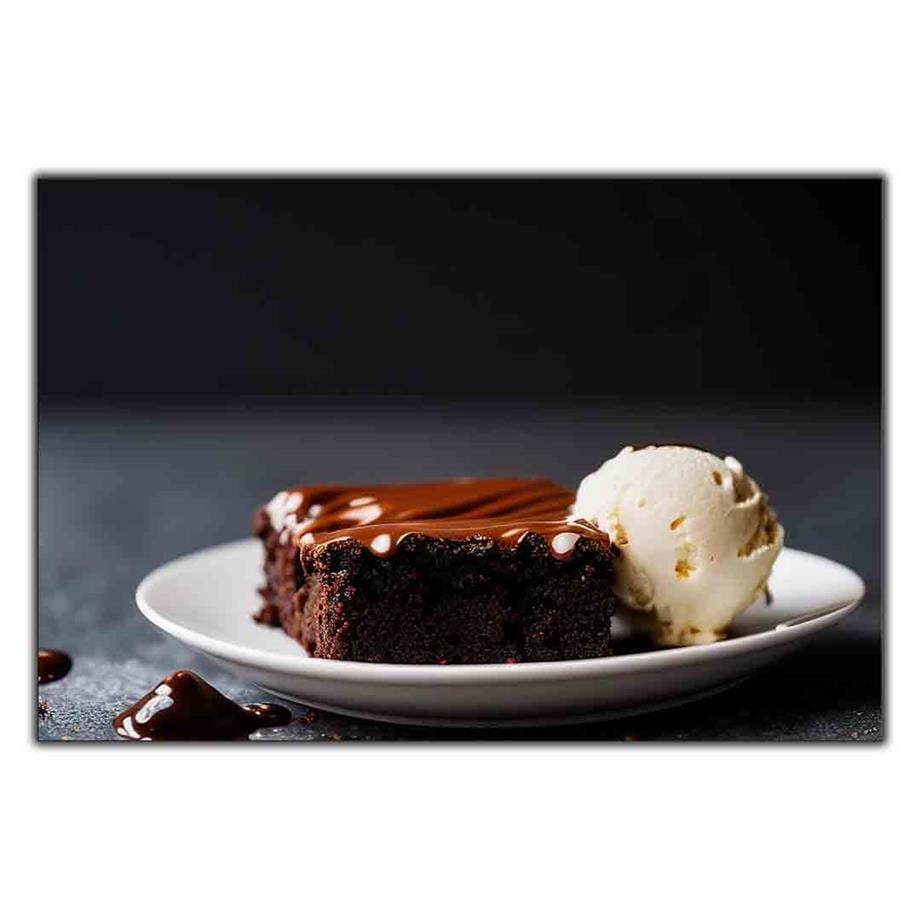 ÇİKOLATA SOSLU KEK VE DONDURMA KANVAS TABLO ürününe, KANVAS TABLOLAR kategorisinden hemen satın alabilirsiniz.