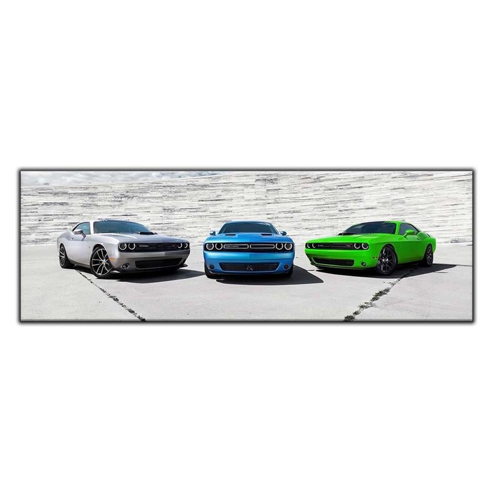 DODGE CHALLENGER YATAY KANVAS TABLO ürününe, KANVAS TABLOLAR kategorisinden hemen satın alabilirsiniz.