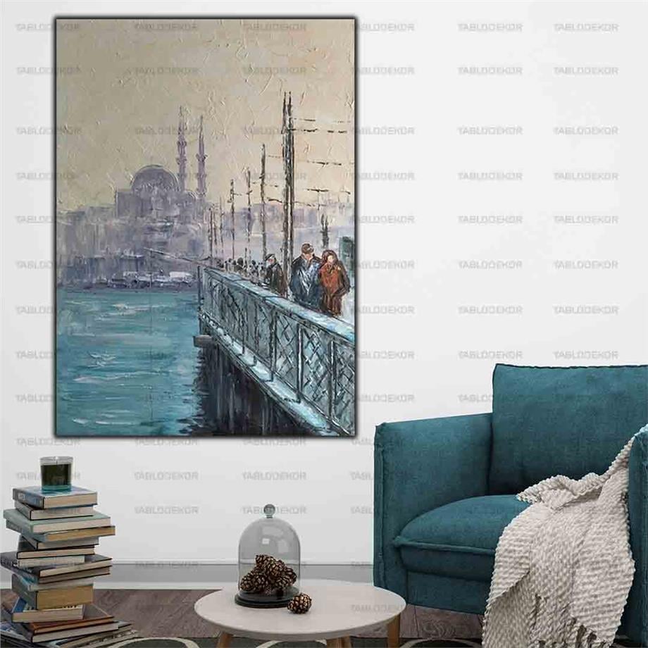 GALATA KÖPRÜSÜ VE BALIKÇILAR ORİJİNAL YAĞLI BOYA TABLO ürününe, ORİJİNAL YAĞLI BOYA TABLOLAR kategorisinden hemen satın alabilirsiniz.