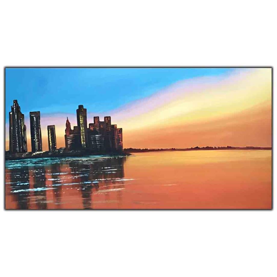 GÜN BATIMINDAKİ ŞEHİR ORİJİNAL YAĞLI BOYA TABLO ürününe, ORİJİNAL YAĞLI BOYA TABLOLAR kategorisinden hemen satın alabilirsiniz.