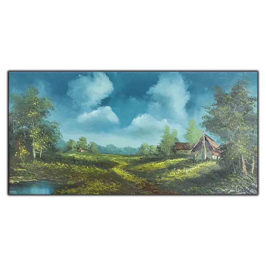 GÜZEL KÖY GÖL VE AĞAÇLAR ORİJİNAL YAĞLI BOYA TABLO ürününe, ORİJİNAL YAĞLI BOYA TABLOLAR kategorisinden hemen satın alabilirsiniz.