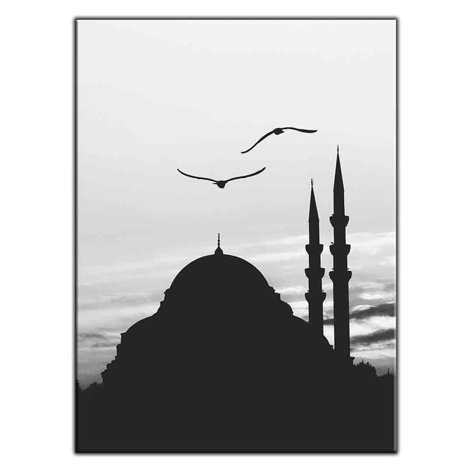 İSTANBUL CAMİ MANZARASI VE MARTILAR KANVAS TABLO ürününe, KANVAS TABLOLAR kategorisinden hemen satın alabilirsiniz.