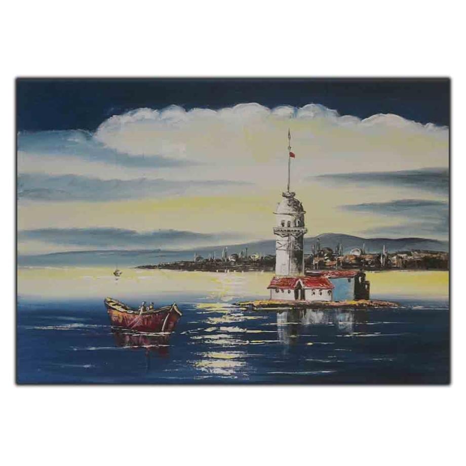 İSTANBUL KIZ KULESİ VE YOLCU ORİJİNAL YAĞLI BOYA TABLO ürününe, ORİJİNAL YAĞLI BOYA TABLOLAR kategorisinden hemen satın alabilirsiniz.