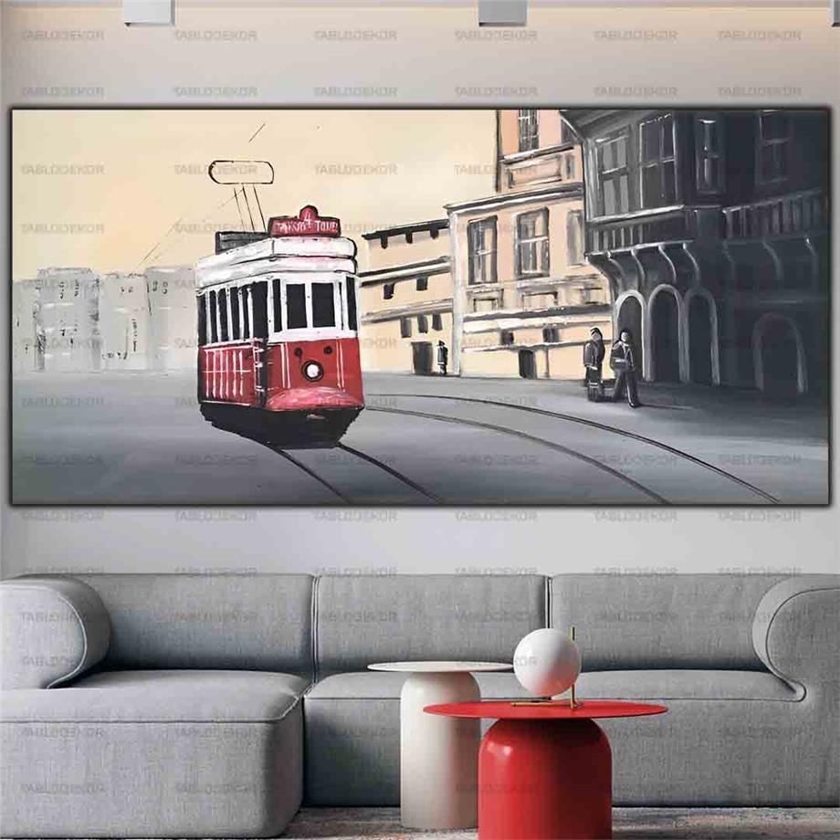 İSTİKLAL CADDESİ VE TRAMVAYI ORİJİNAL YAĞLI BOYA TABLO ürününe, ORİJİNAL YAĞLI BOYA TABLOLAR kategorisinden hemen satın alabilirsiniz.