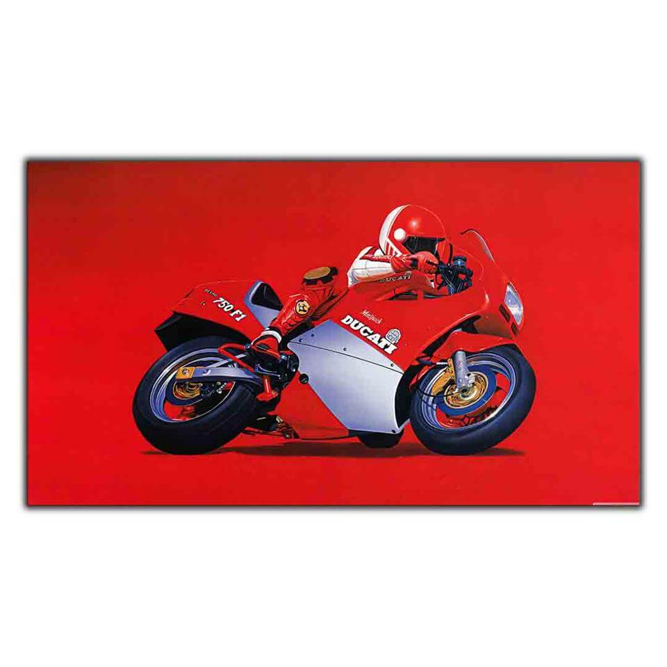 KIRMIZI DUCATI MOTOSİKLET KANVAS TABLO ürününe, KANVAS TABLOLAR kategorisinden hemen satın alabilirsiniz.