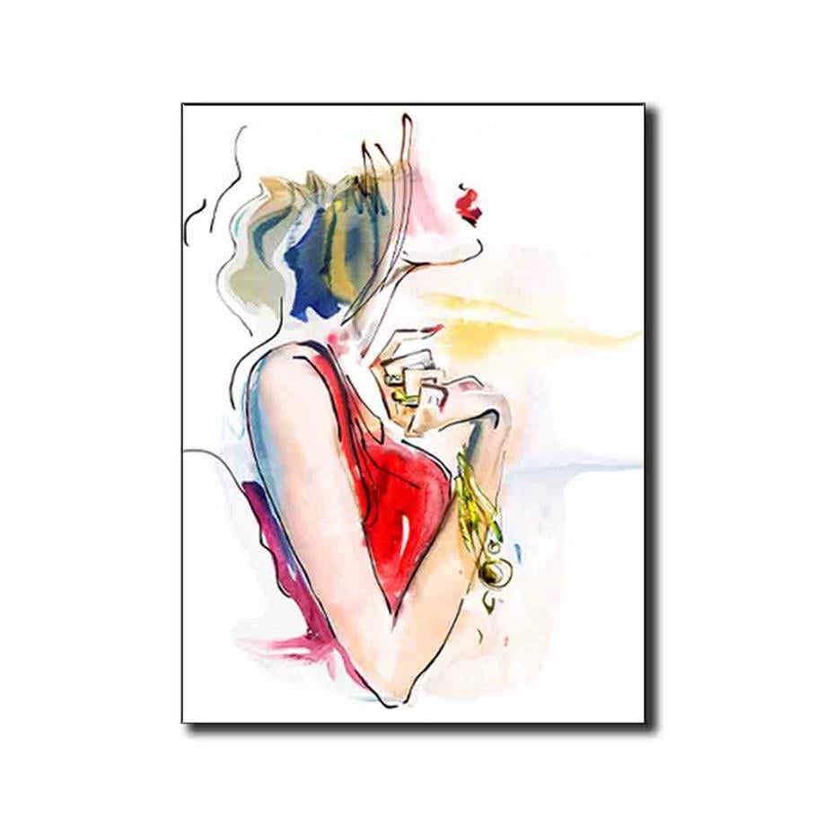 KIRMIZI ELBİSELİ KADIN KANVAS TABLO ürününe, KANVAS TABLOLAR kategorisinden hemen satın alabilirsiniz.