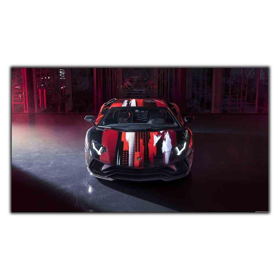 KIRMIZI LAMBORGHINI AVENTADOR SPOR ARABA KANVAS TABLO ürününe, KANVAS TABLOLAR kategorisinden hemen satın alabilirsiniz.