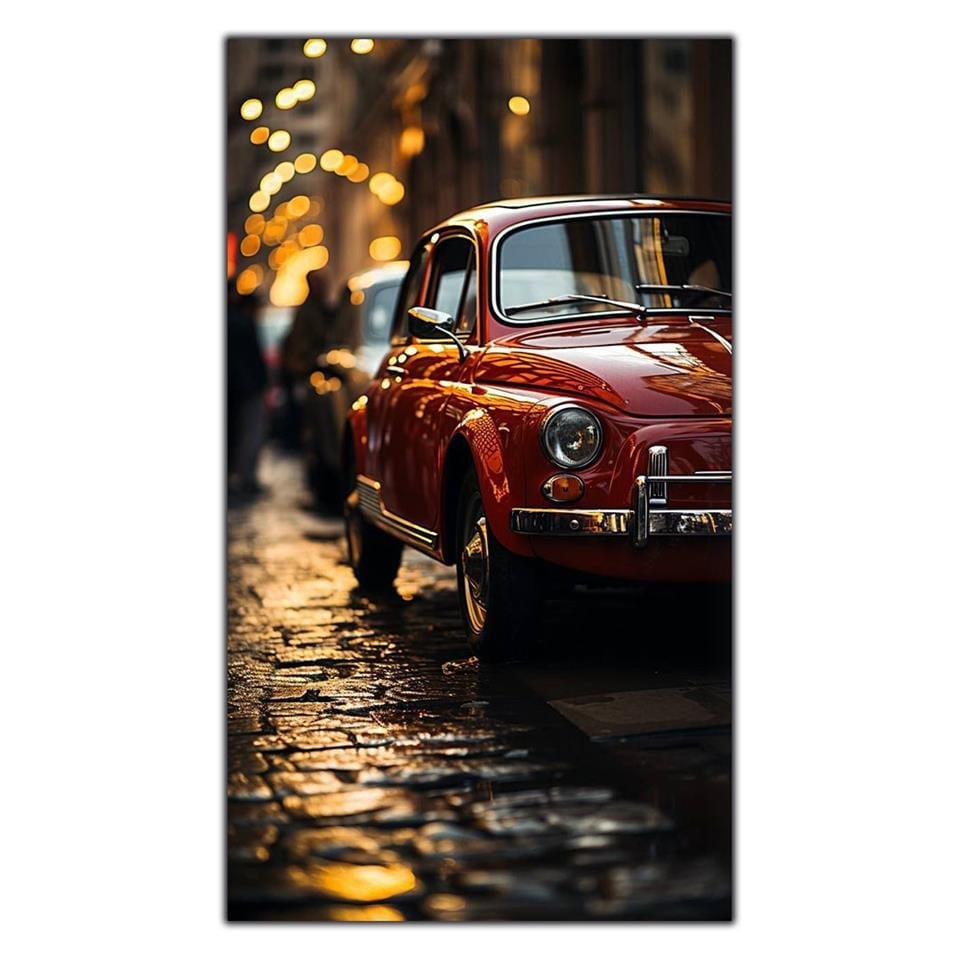 KIRMIZI VINTAGE ARABA KANVAS  TABLO ürününe, KANVAS TABLOLAR kategorisinden hemen satın alabilirsiniz.