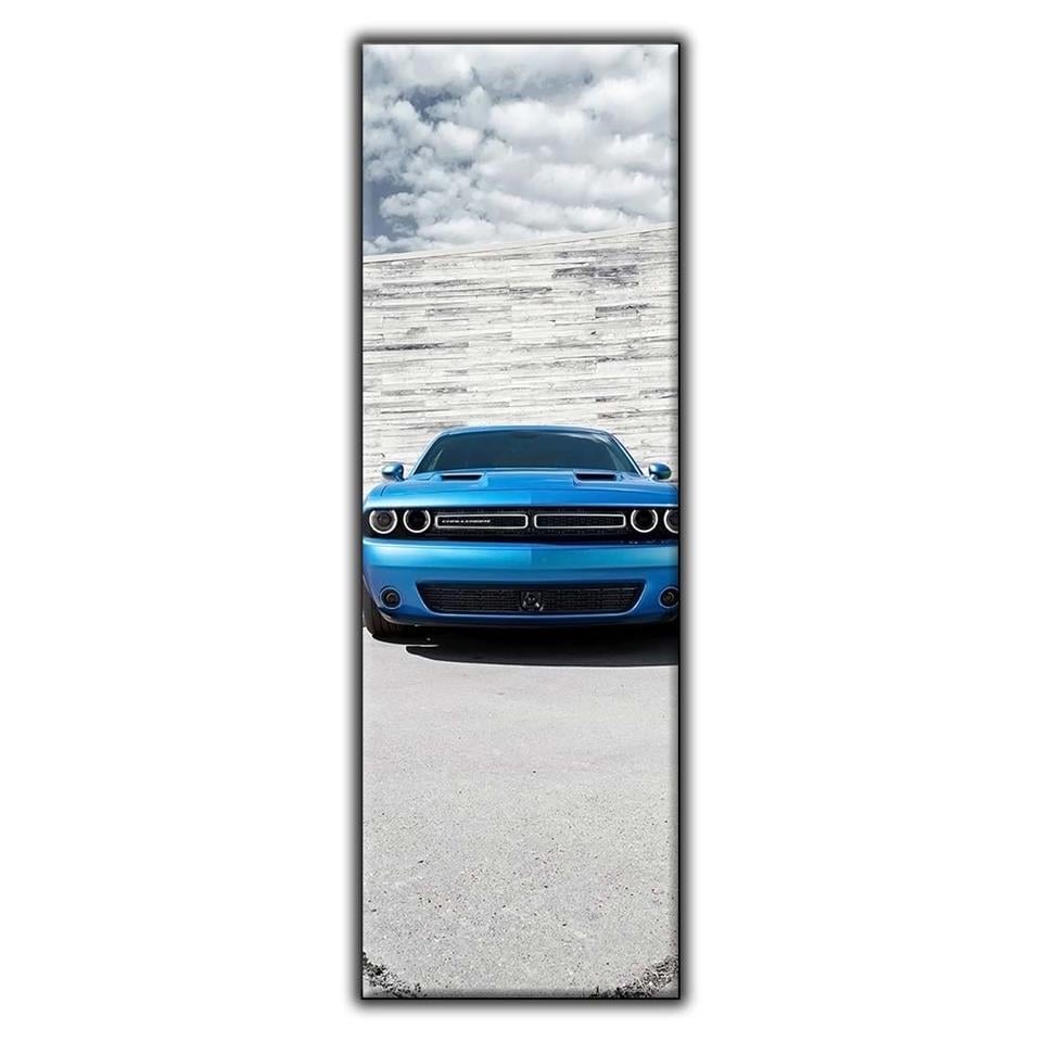 MAVİ DODGE CHALLENGER SPOR ARABA DİKEY KANVAS TABLO ürününe, KANVAS TABLOLAR kategorisinden hemen satın alabilirsiniz.