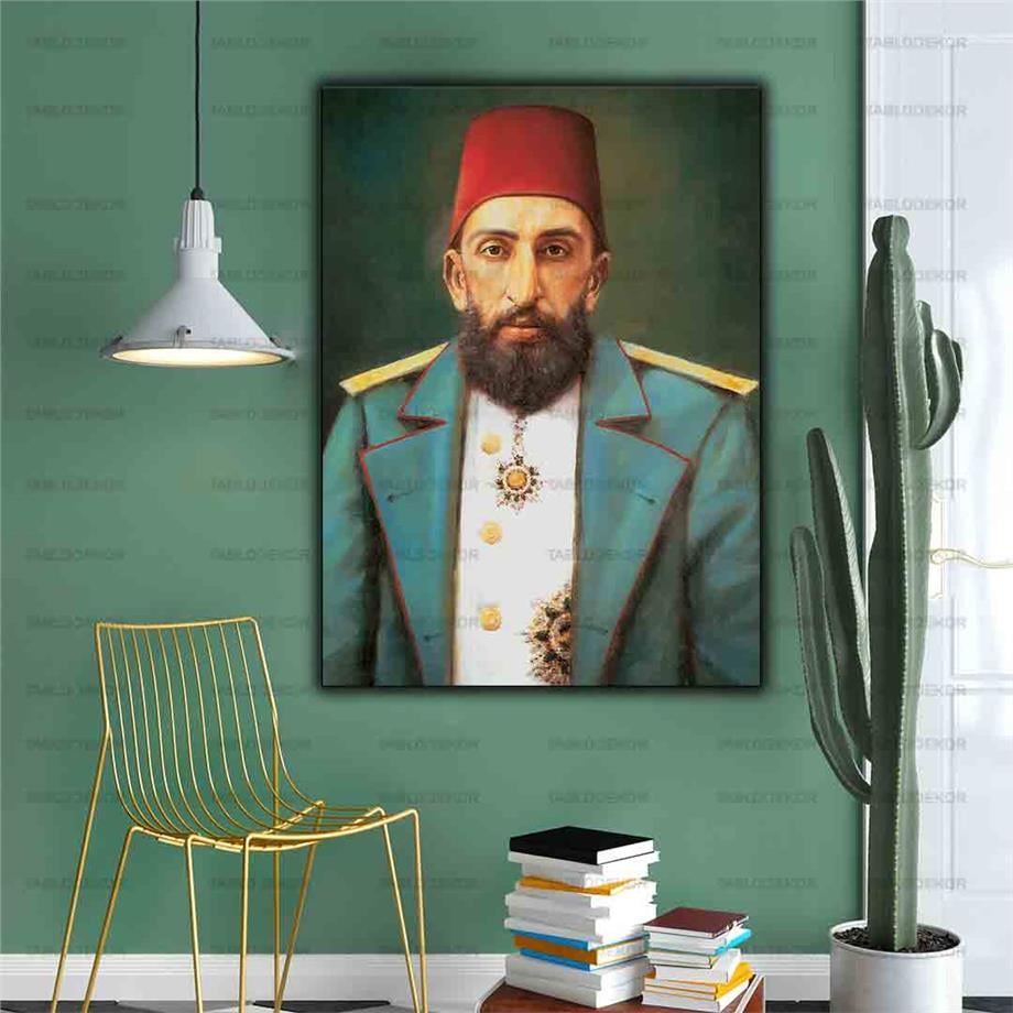 OSMANLI PADİŞAHI II. ABDÜLHAMİD HAN KANVAS TABLO ürününe, KANVAS TABLOLAR kategorisinden hemen satın alabilirsiniz.