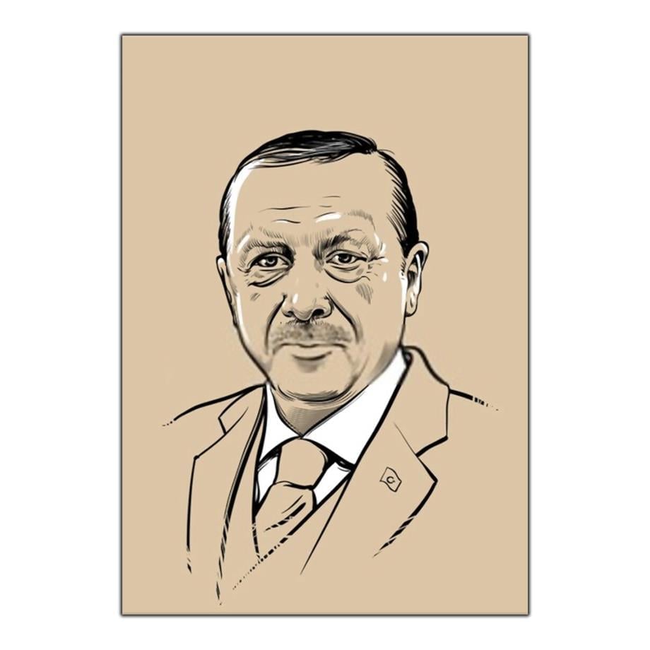 RECEP TAYYİP ERDOĞAN KANVAS TABLO ürününe, KANVAS TABLOLAR kategorisinden hemen satın alabilirsiniz.