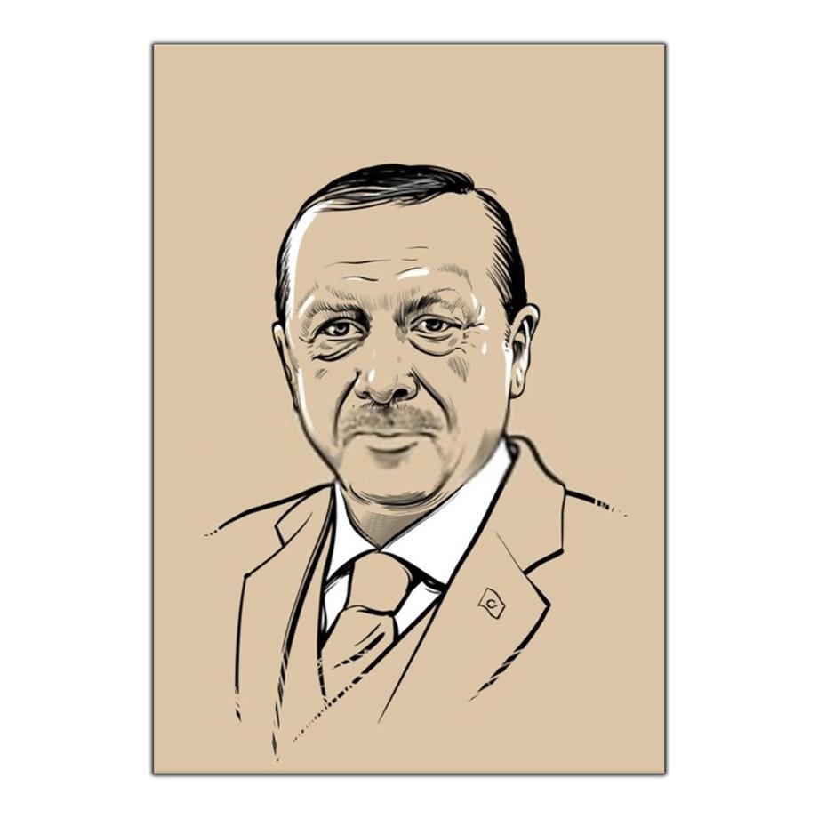 RECEP TAYYİP ERDOĞAN KANVAS TABLO ürününe, KANVAS TABLOLAR kategorisinden hemen satın alabilirsiniz.