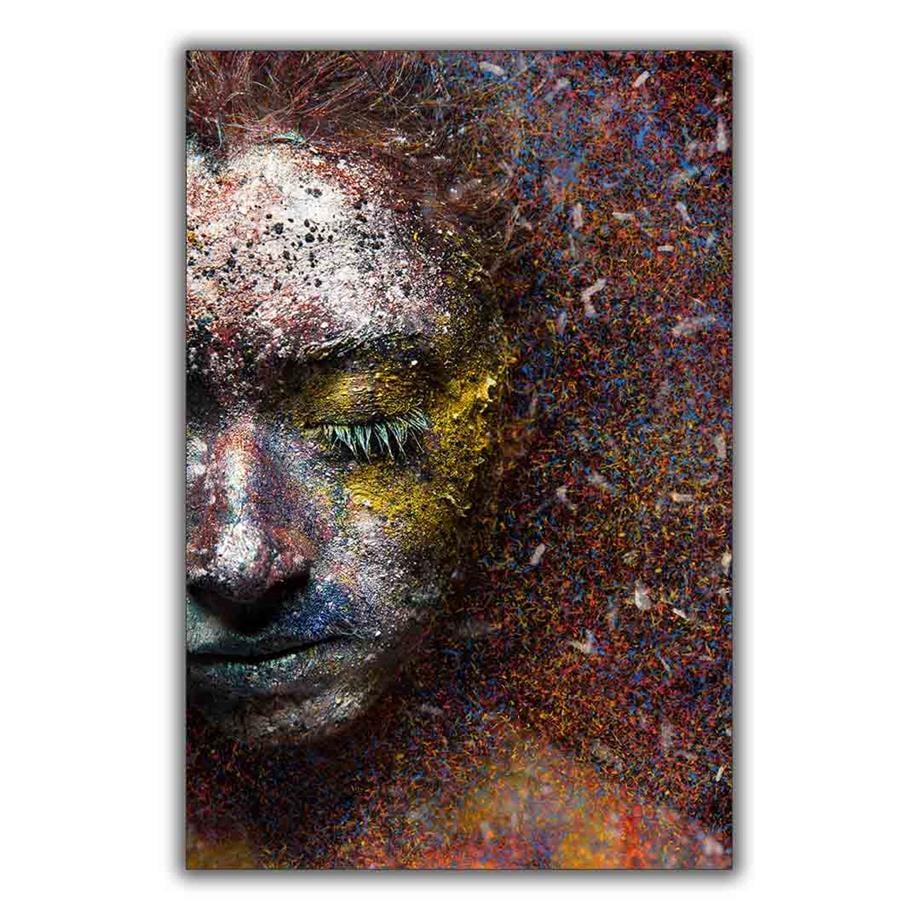 RENKLİ YÜZ SANATI KANVAS TABLO ürününe, KANVAS TABLOLAR kategorisinden hemen satın alabilirsiniz.