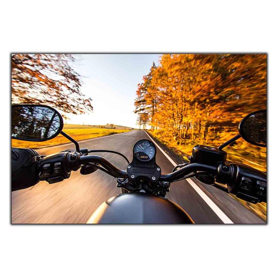 SARI AĞAÇLI YOLDA MOTOSİKLET KANVAS TABLO ürününe, KANVAS TABLOLAR kategorisinden hemen satın alabilirsiniz.
