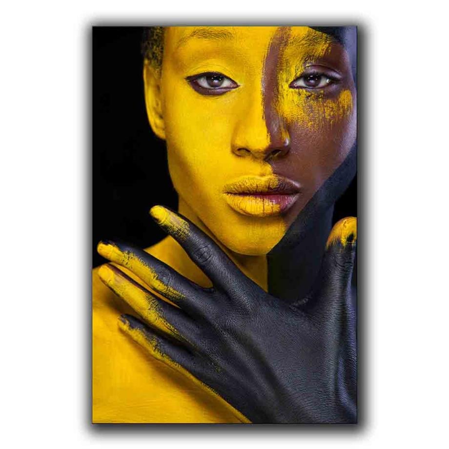 SARI BOYALI AFRIKALI KADIN KANVAS TABLO ürününe, KANVAS TABLOLAR kategorisinden hemen satın alabilirsiniz.