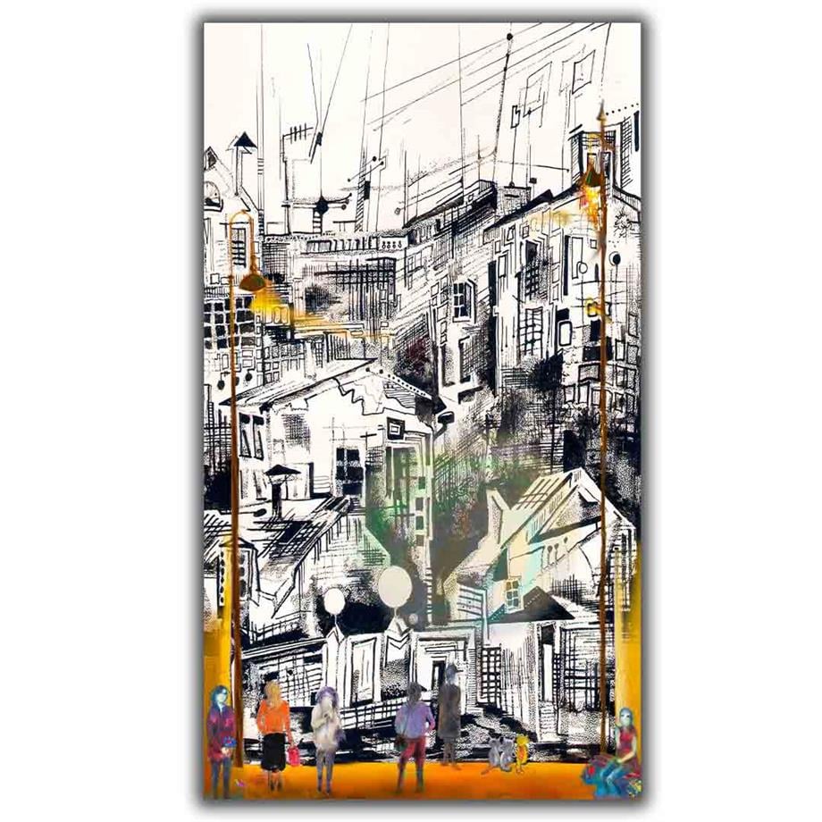 SİYAH BEYAZ KASABA KANVAS TABLO ürününe, KANVAS TABLOLAR kategorisinden hemen satın alabilirsiniz.
