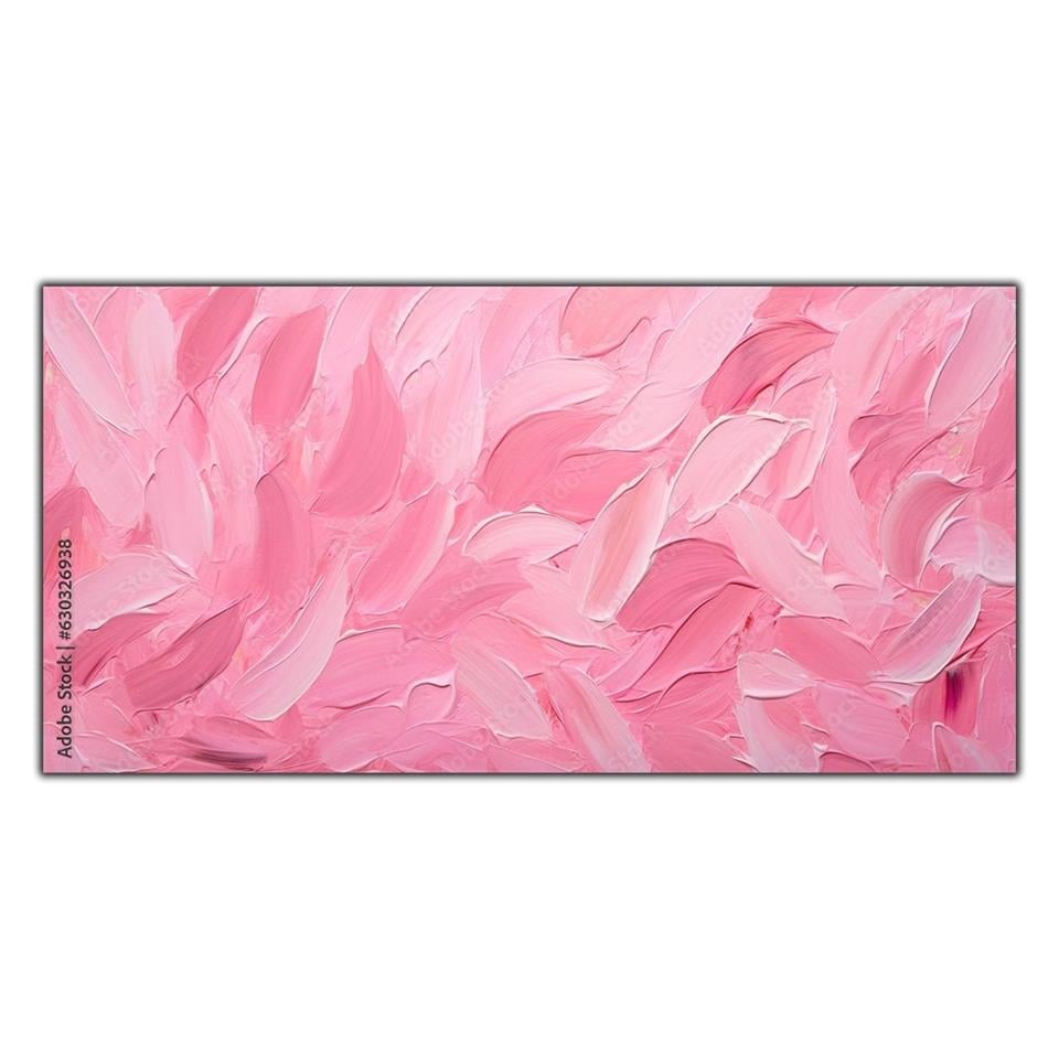 SOYUT PEMBE DESENLER YAĞLI BOYA DOKULU TABLO ürününe, YAĞLI BOYA DOKULU TABLOLAR kategorisinden hemen satın alabilirsiniz.