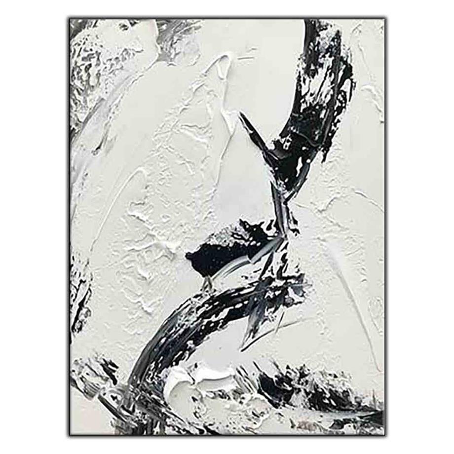 SOYUT SİYAH BEYAZ DOKULAR ORİJİNAL YAPLI BOYA TABLO ürününe, ORİJİNAL YAĞLI BOYA TABLOLAR kategorisinden hemen satın alabilirsiniz.