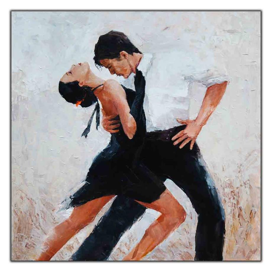 TANGO YAPAN SİYAH ELBİSELİ KADIN YAĞLI BOYA DOKULU TABLO ürününe, YAĞLI BOYA DOKULU TABLOLAR kategorisinden hemen satın alabilirsiniz.