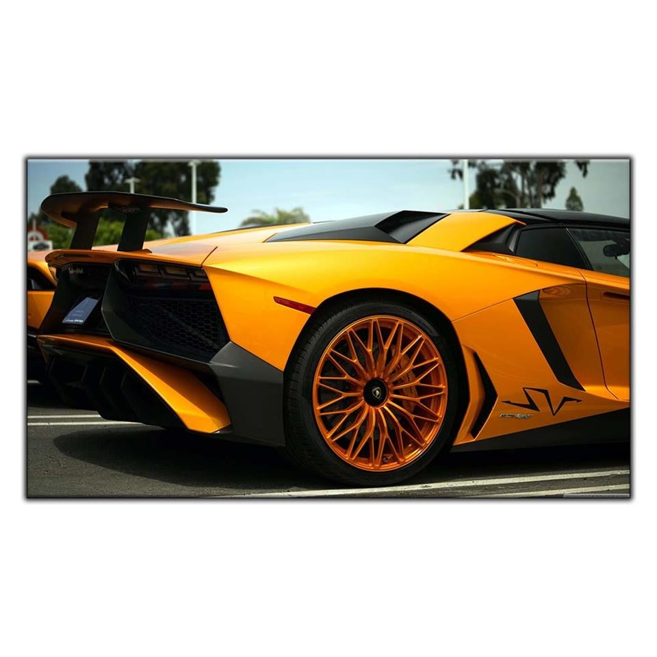 TURUNCU LAMBORGHİNİ KANVAS TABLO ürününe, KANVAS TABLOLAR kategorisinden hemen satın alabilirsiniz.