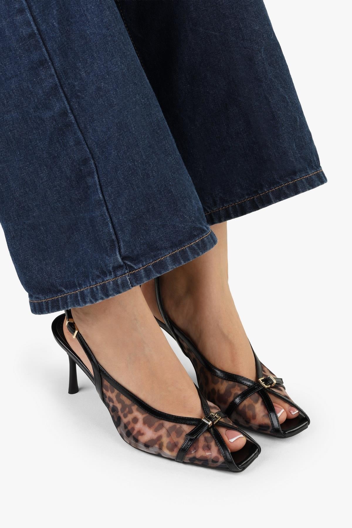 Kadın Alea Leopar File Stiletto