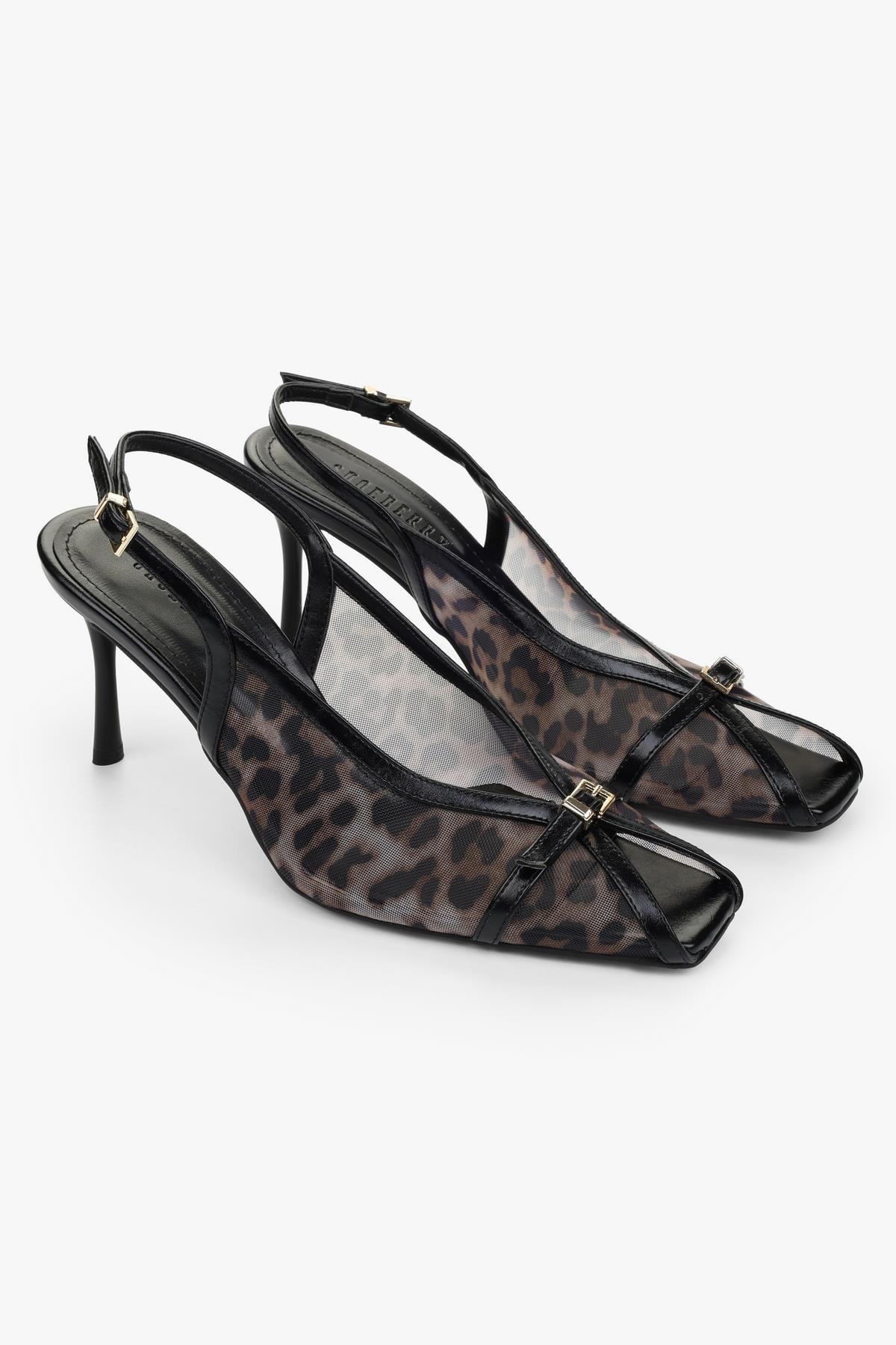 Kadın Alea Leopar File Stiletto