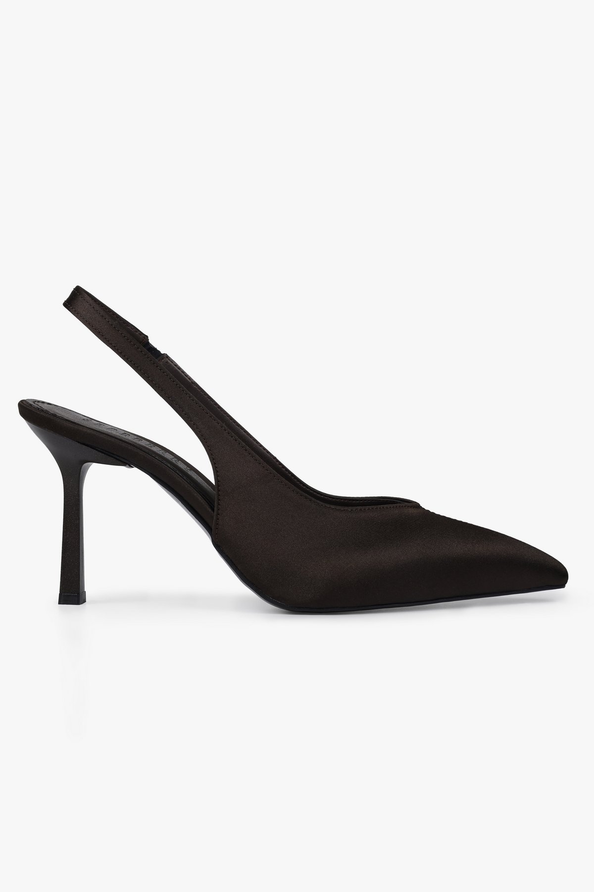 Kadın Avoria Kahve Saten Stiletto