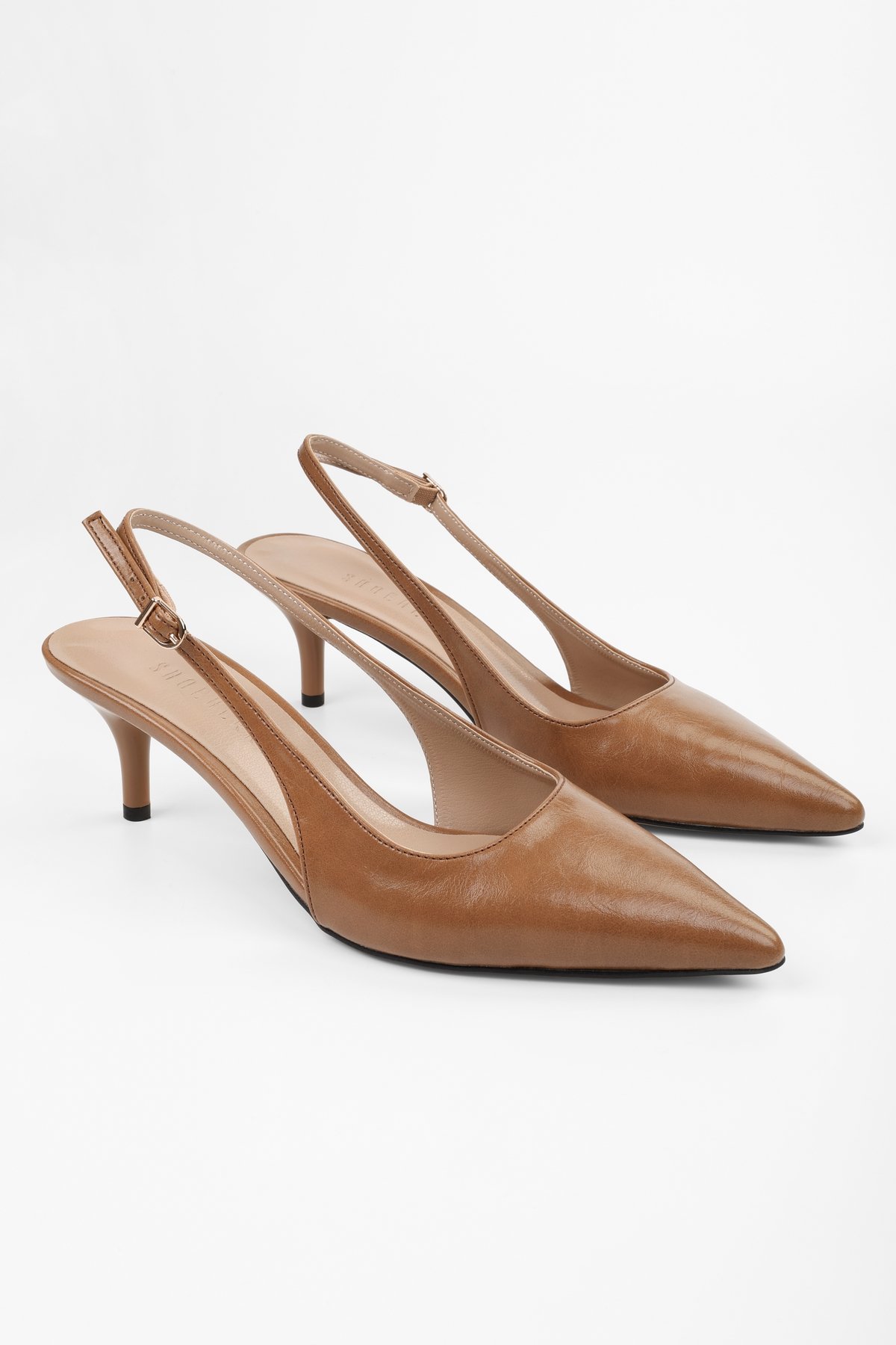 Kadın Estelle Karamel Cilt Stiletto
