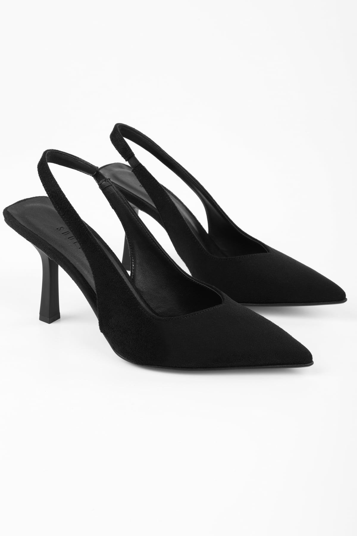 Kadın Floe Siyah Süet Stiletto