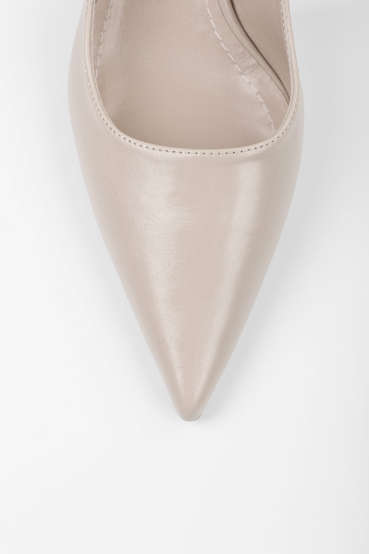 Kadın Kate Ekru Cilt Stiletto