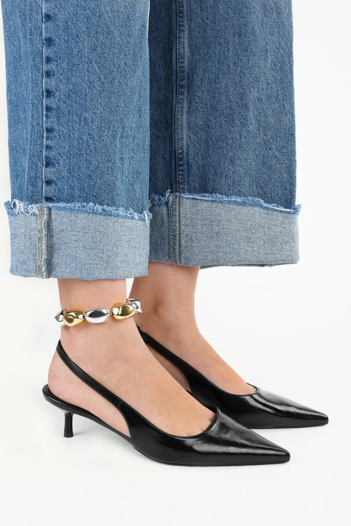 Kadın Kate Siyah Cilt Stiletto