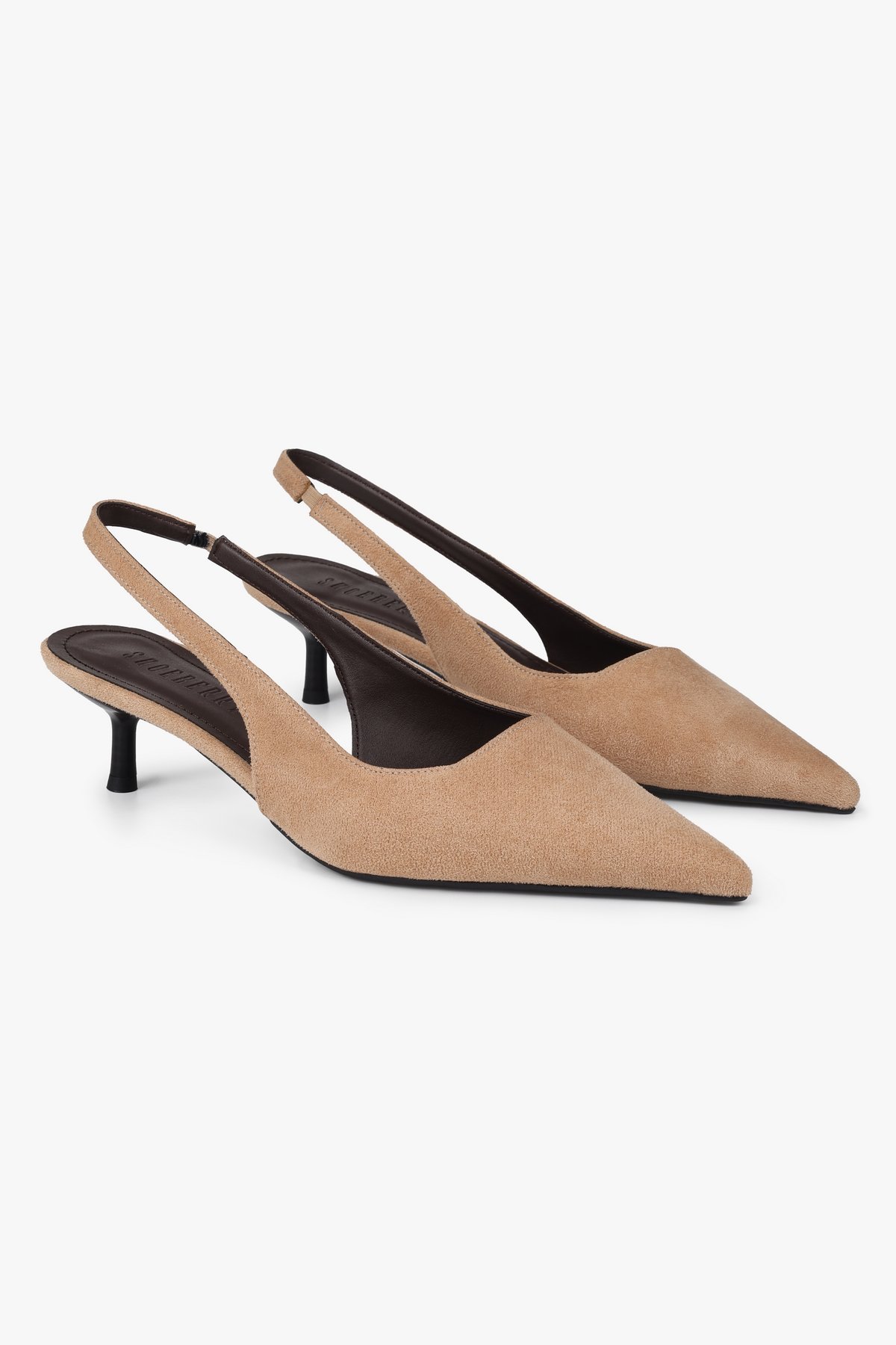 Kadın Kate Ten Süet Stiletto