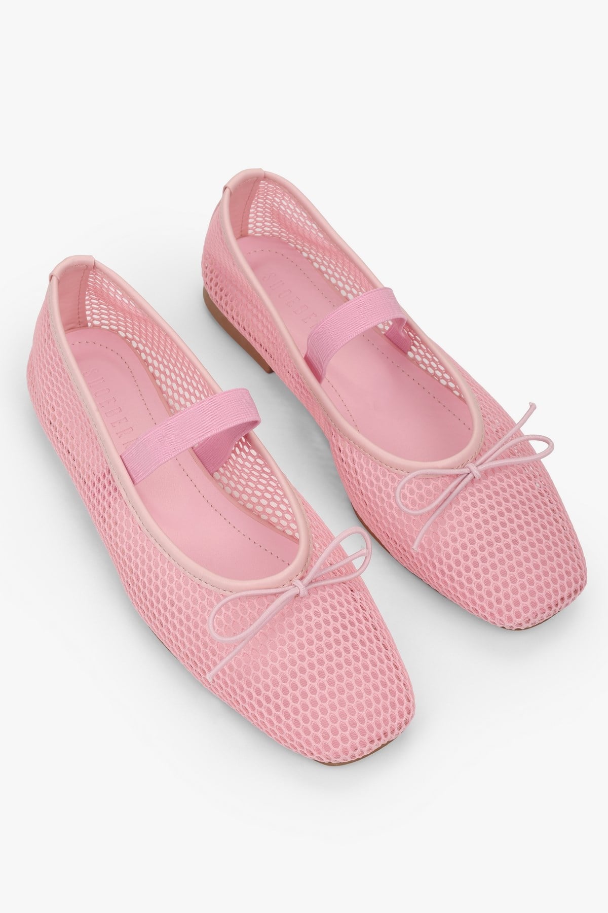 Kadın Luma Pembe Fileli Fiyonklu Babet